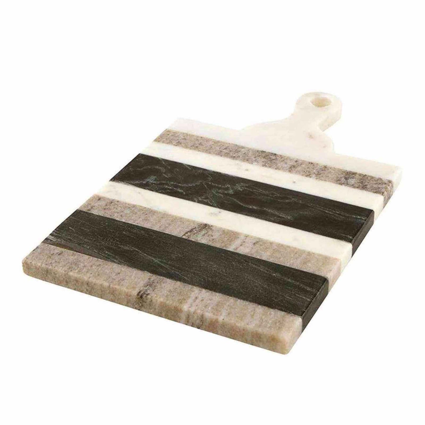 
                  
                    Stripe Marble Board with Handle - Curated Home Decor
                  
                