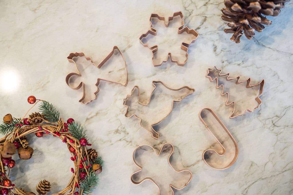 Christmas Cookie Cutters - Set of 6 - Curated Home Decor