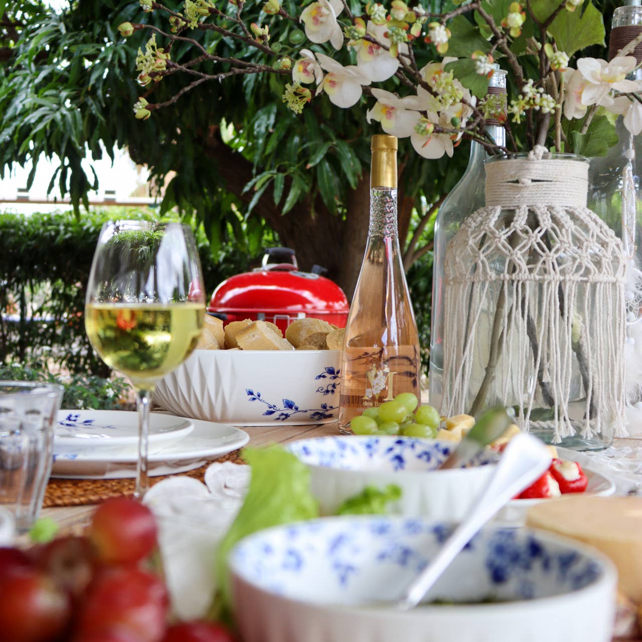 
                  
                    Blue Porcelain Bowl - Curated Home Decor
                  
                
