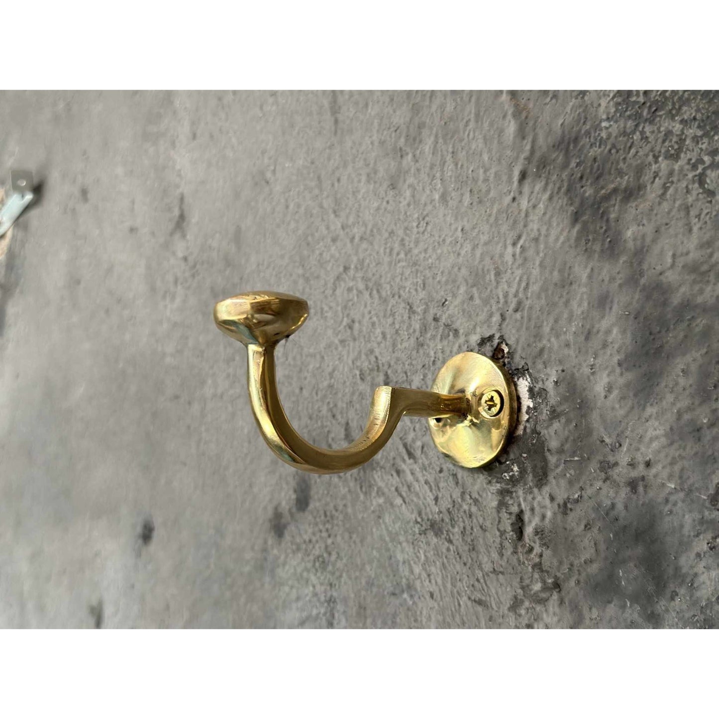 Solid brass wall mounted hooks with antique brass finish for bathroom towels and robes