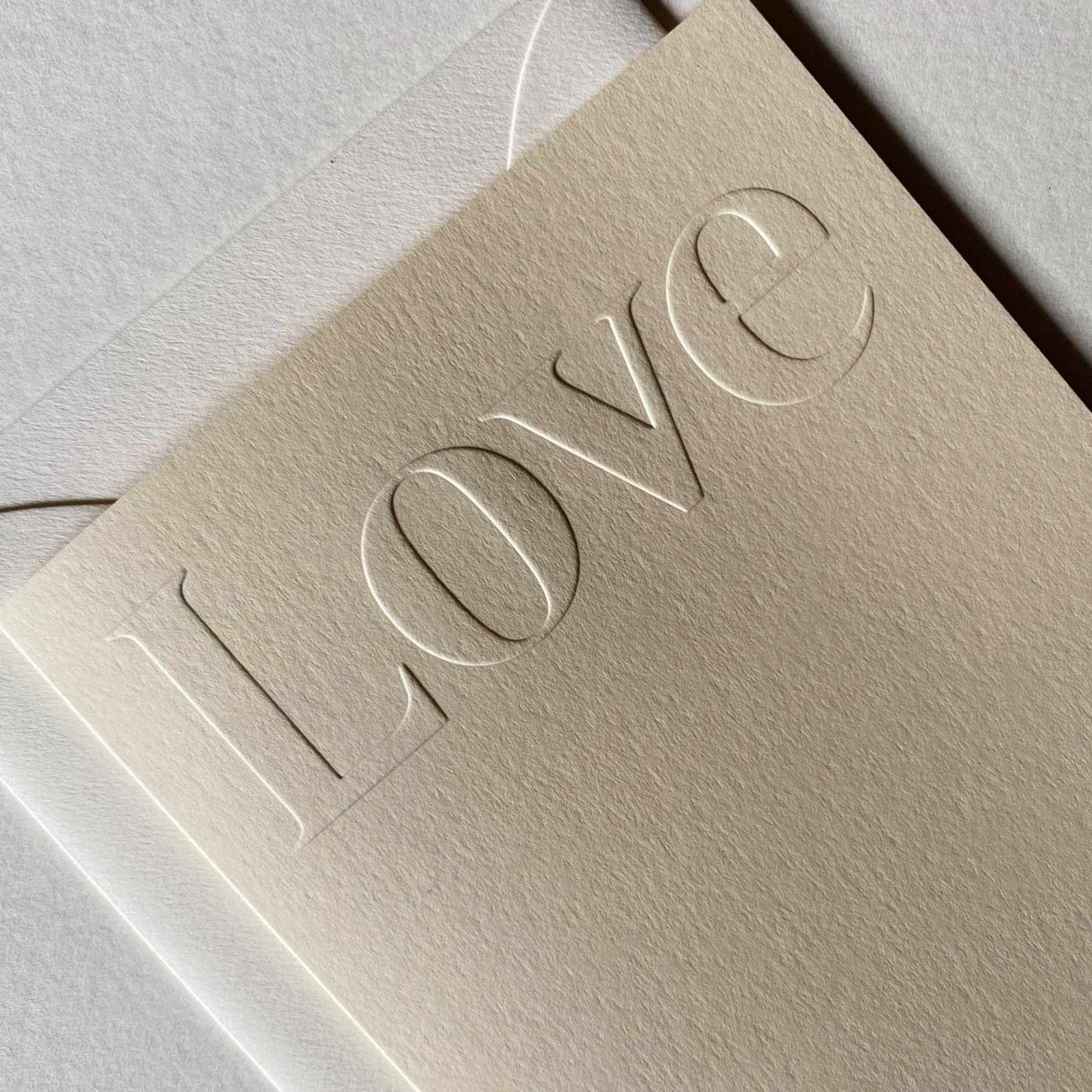
                  
                    Love No. 19: Creme / Single Card - Curated Home Decor
                  
                