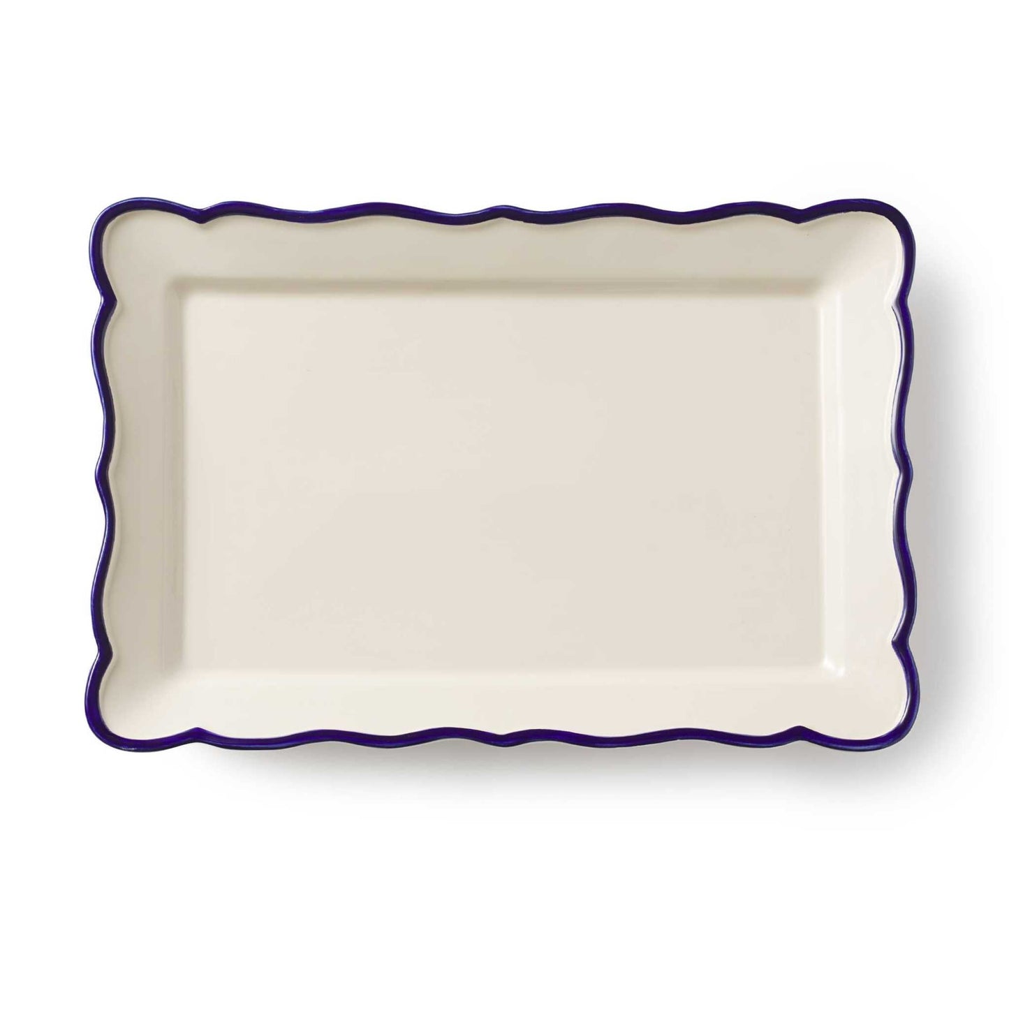 
                  
                    Jane Hand - Painted Rectangular Platter 15.4" - Curated Home Decor
                  
                