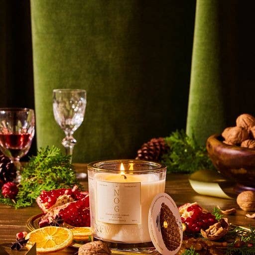 
                  
                    Rewined Nog Holiday Candle 10 oz - Curated Home Decor
                  
                