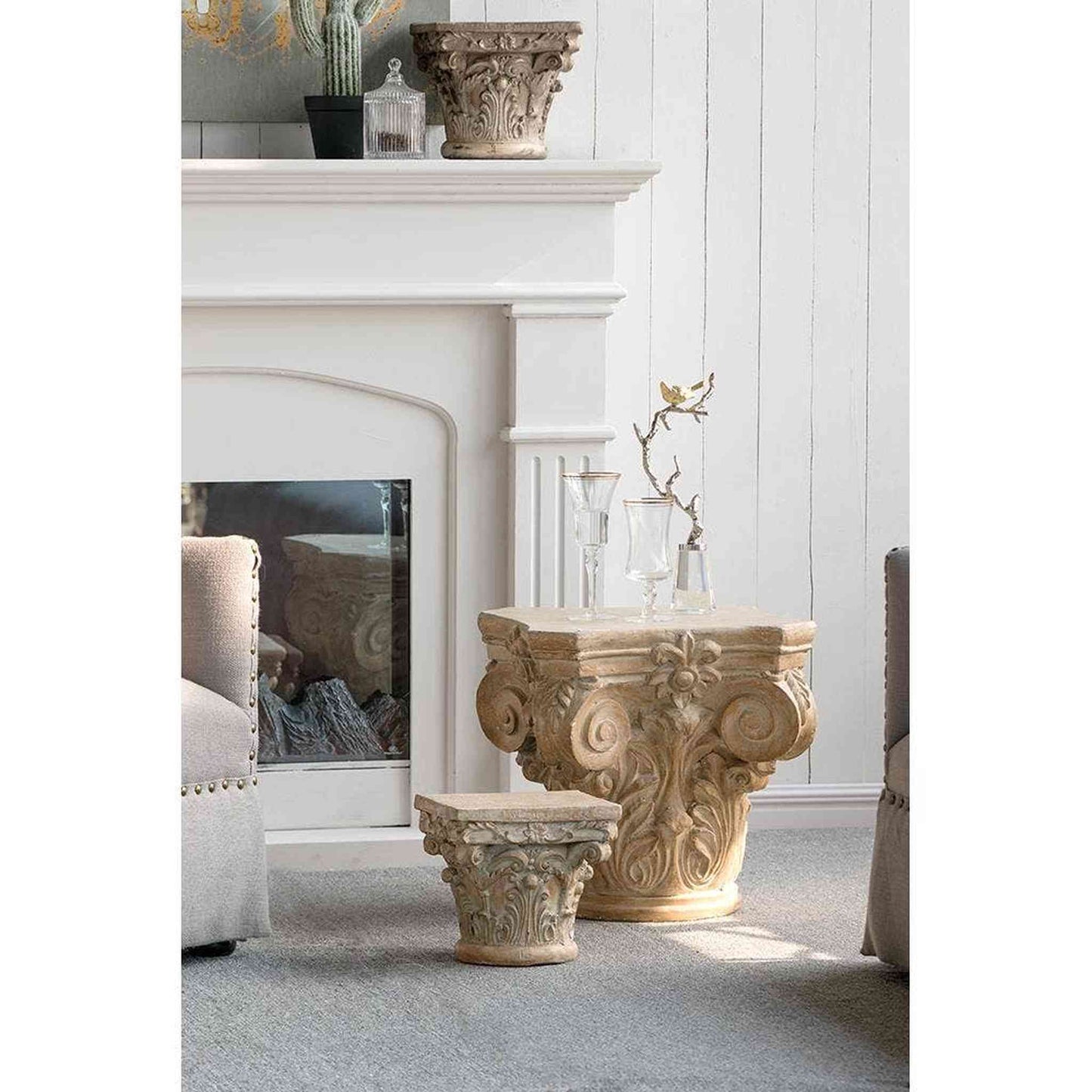 
                  
                    Indoor/Outdoor Pedestal - Curated Home Decor
                  
                