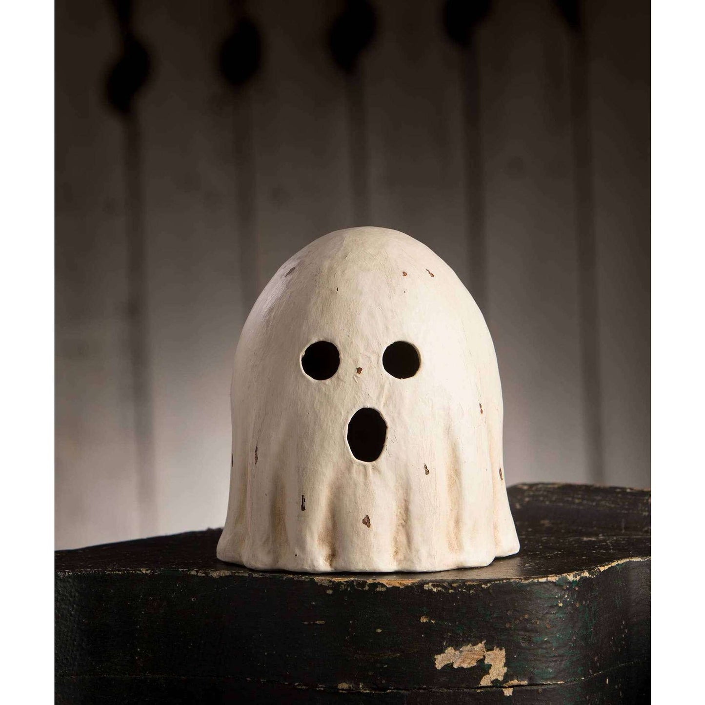 
                  
                    Surprised Ghost Luminary Medium Paper Mache - Curated Home Decor
                  
                