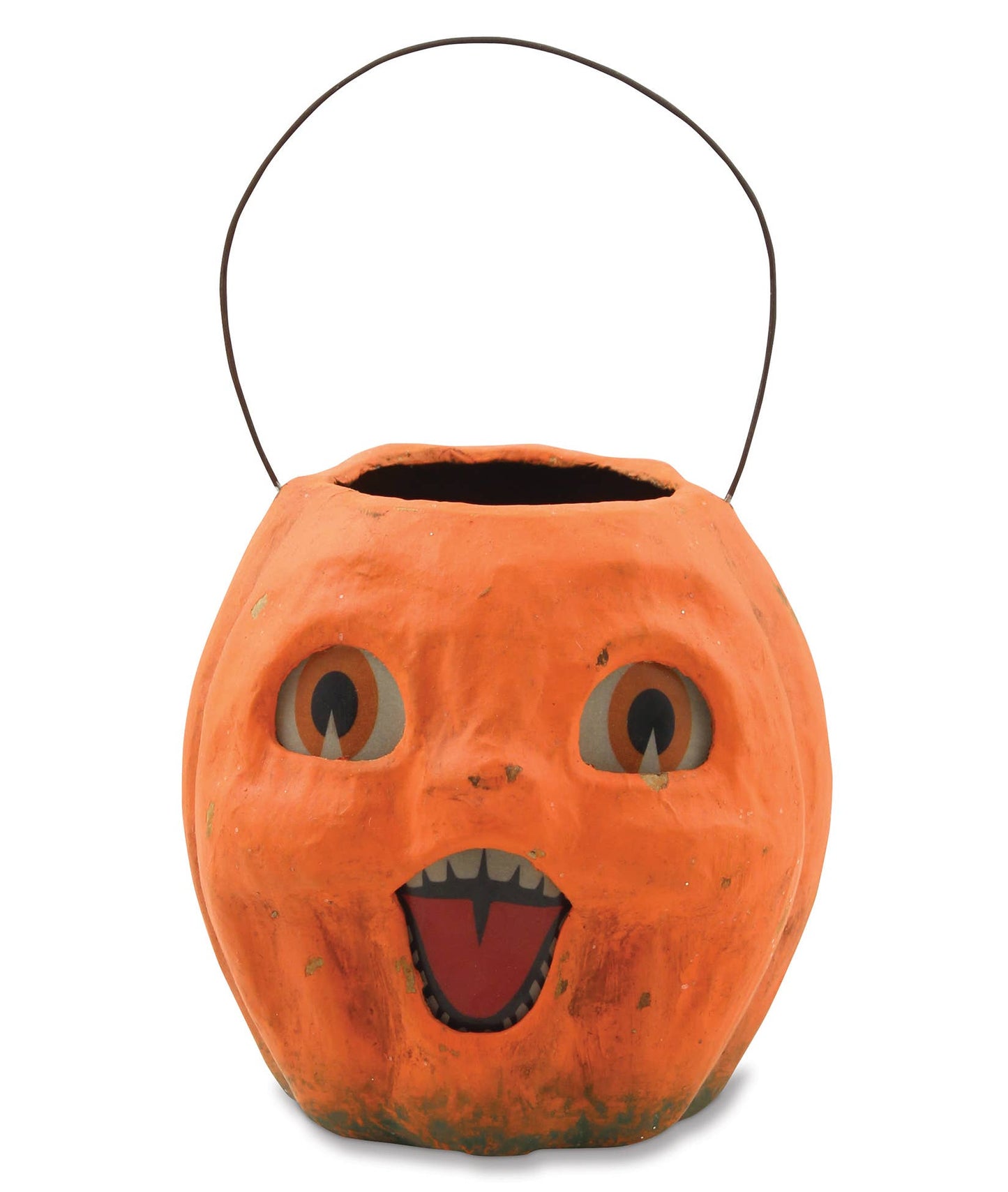 Vintage Pumpkin Bucket Small - Curated Home Decor