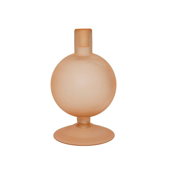 Candle Holder Sopra in Peach - Curated Home Decor