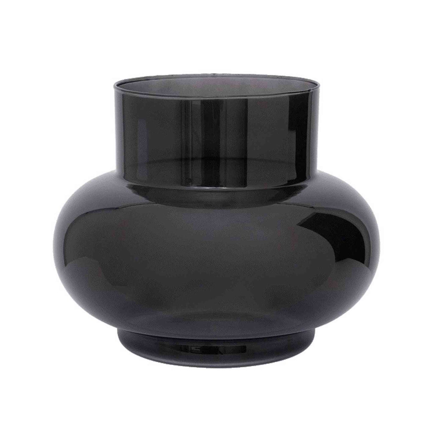 
                  
                    Black Recycled Vase Tummy B - Curated Home Decor
                  
                
