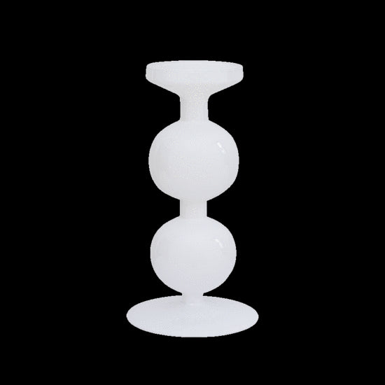 Candle Holder Recycled Glass Bulb - Curated Home Decor