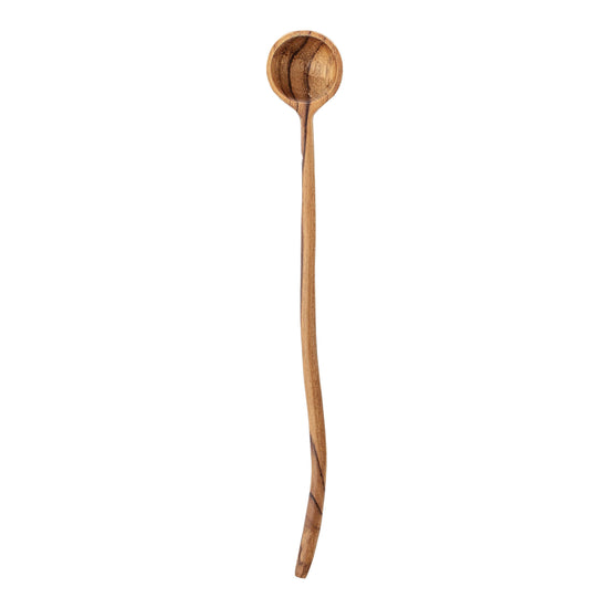 Hand-Carved Teakwood Spoon - Curated Home Decor