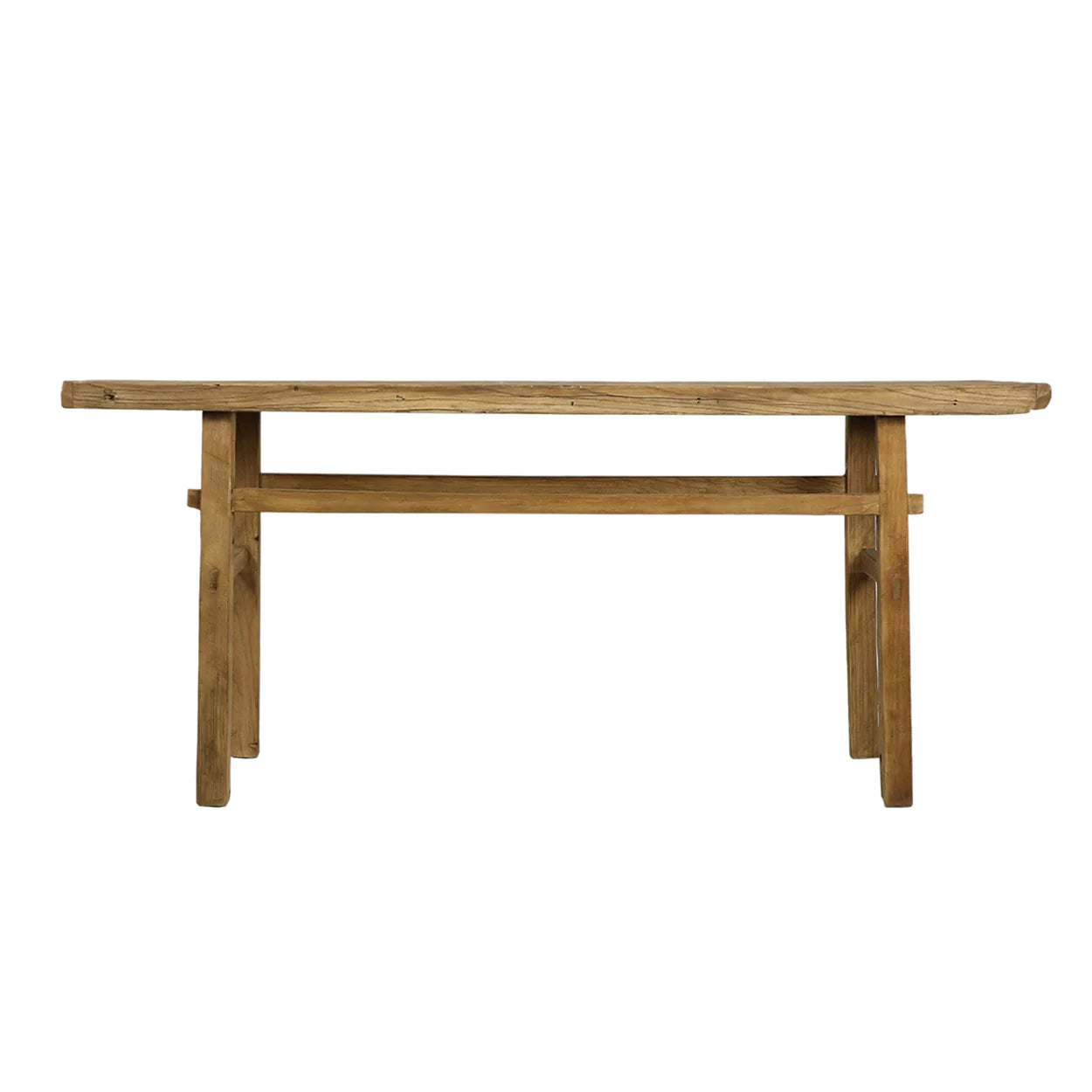 TEAK ALTAR CONSOLE TABLE 72” - Curated Home Decor