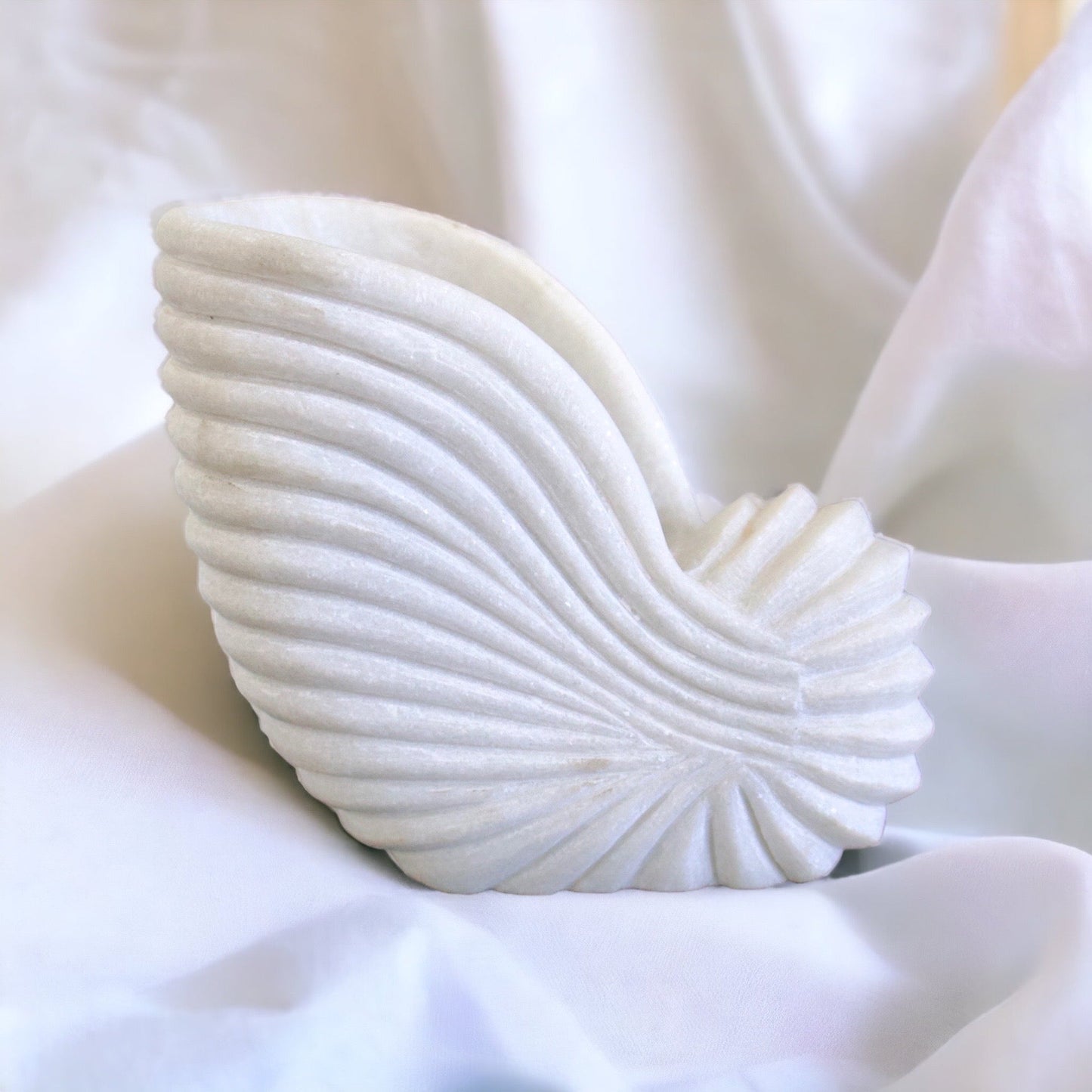Marble Glam Shell - Curated Home Decor