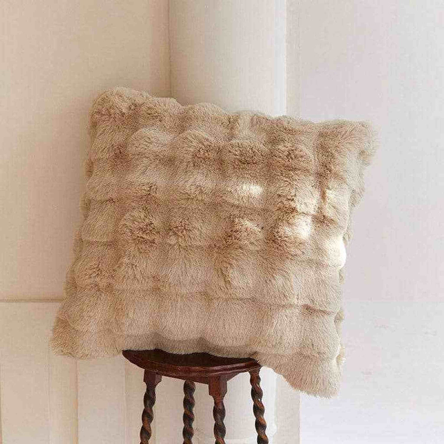 
                  
                    Luxe Faux Fur Pillow Cover - Curated Home Decor
                  
                