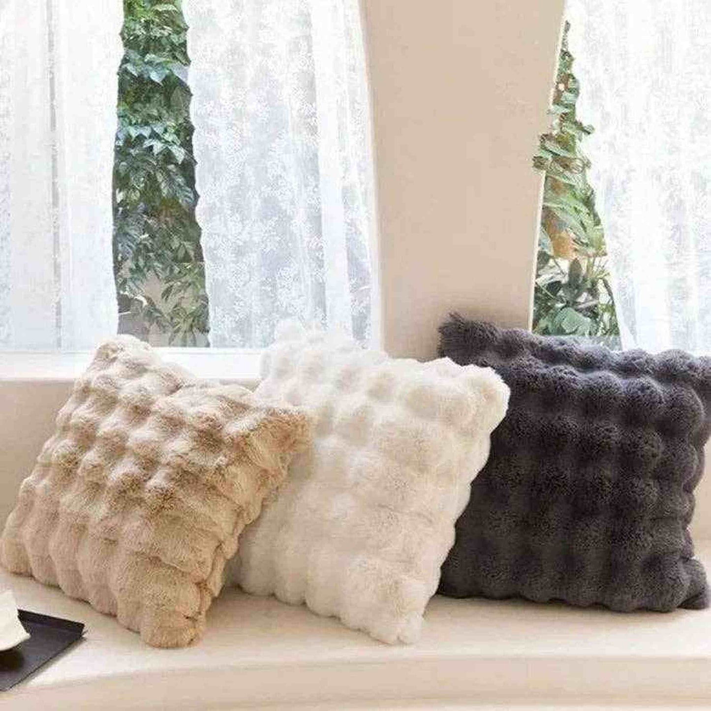 
                  
                    Luxe Faux Fur Pillow Cover - Curated Home Decor
                  
                