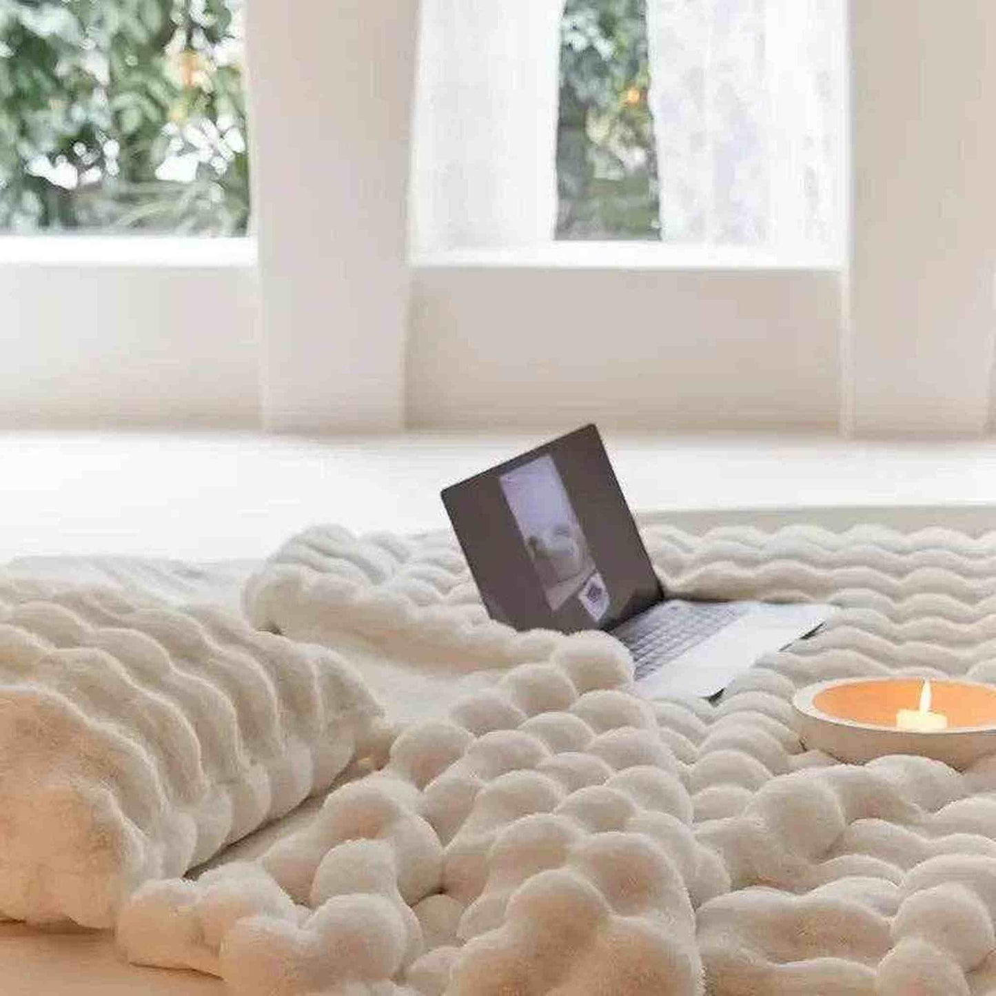 
                  
                    Luxe Faux Fur Pillow Cover - Curated Home Decor
                  
                