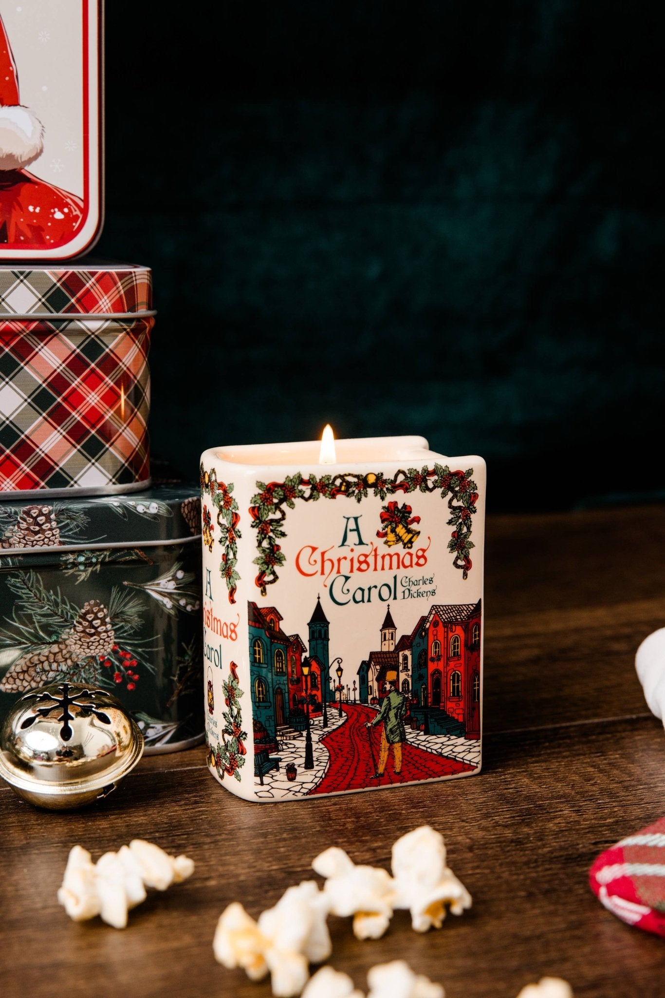 Book Candle, A Christmas Carol (Pre-Order: Ships Sept) - Curated Home Decor