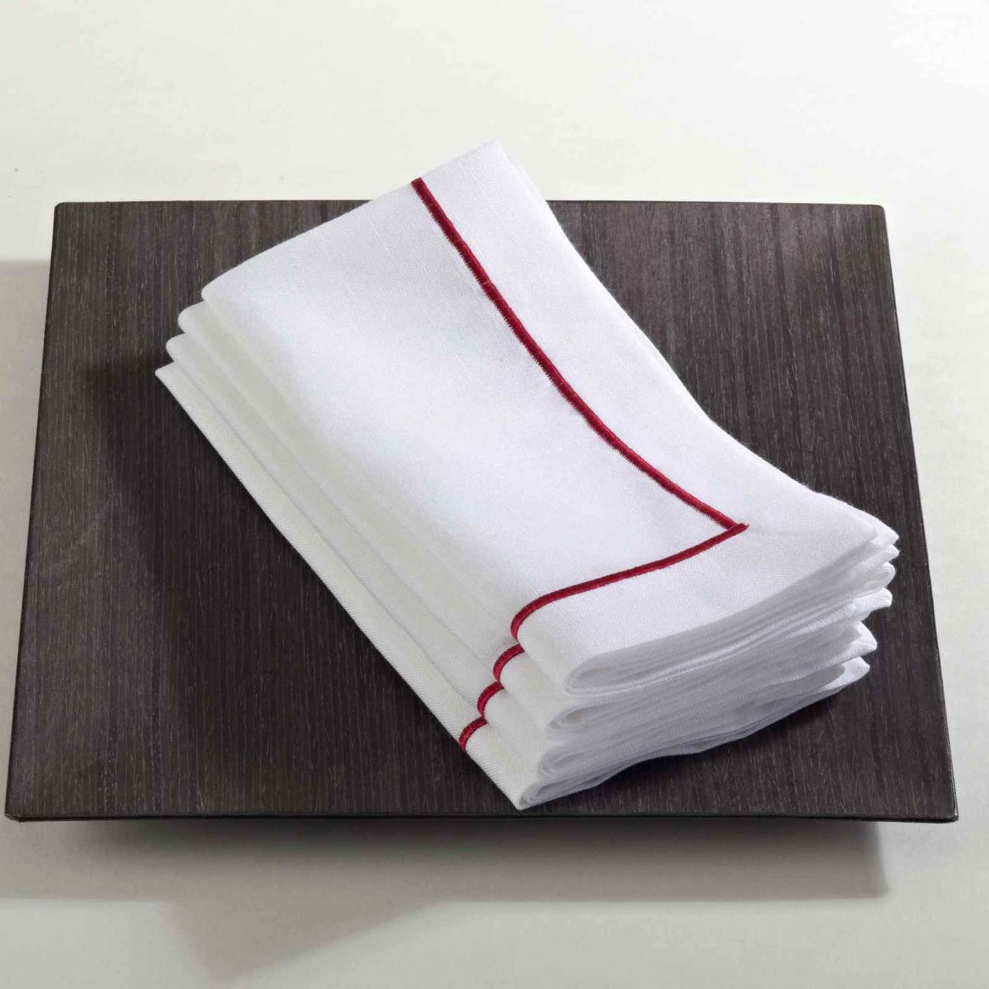 
                  
                    Embroidered Line Design Napkin - Curated Home Decor
                  
                