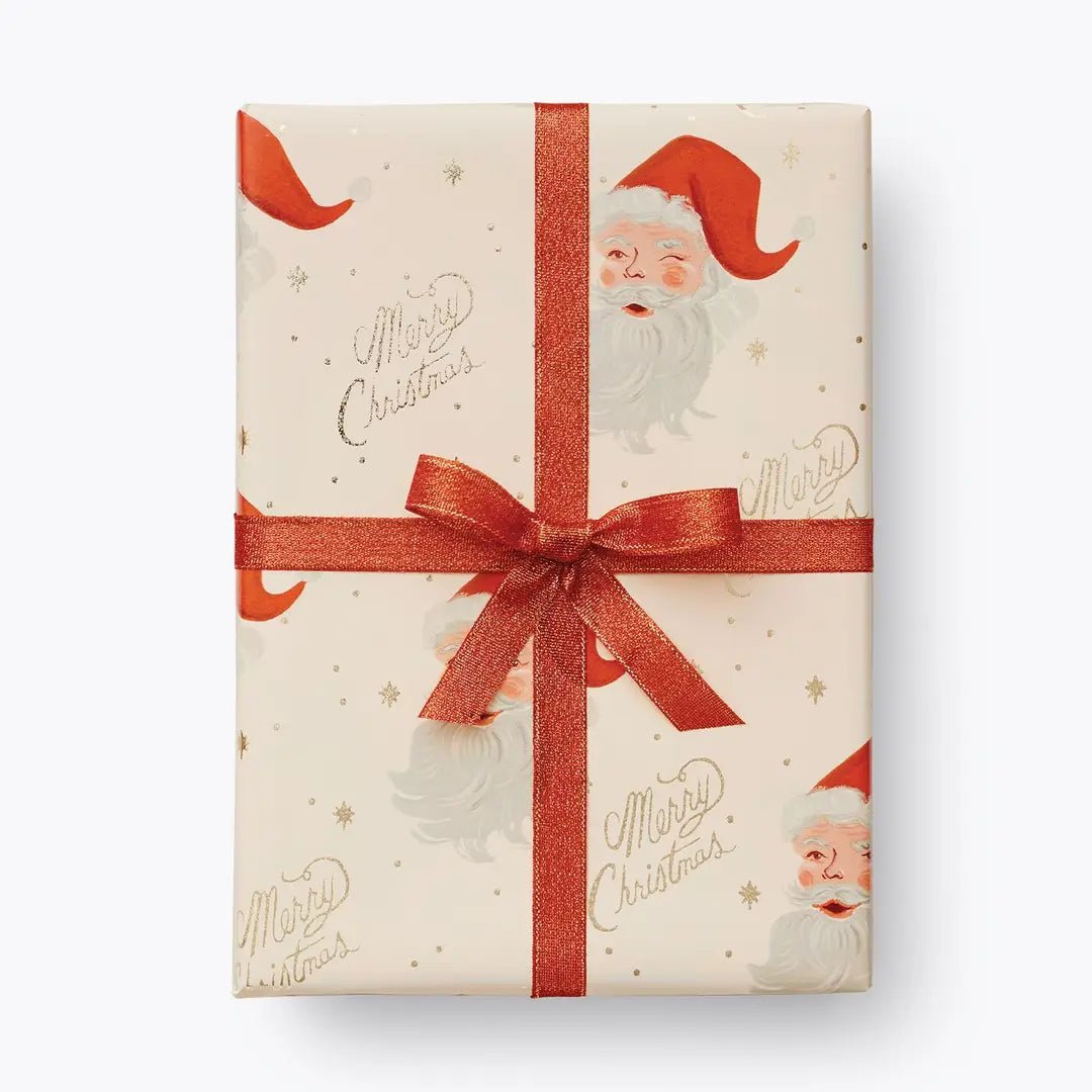 Santa Continuous Wrapping Roll (Pre-Order: Ships Aug) - Curated Home Decor