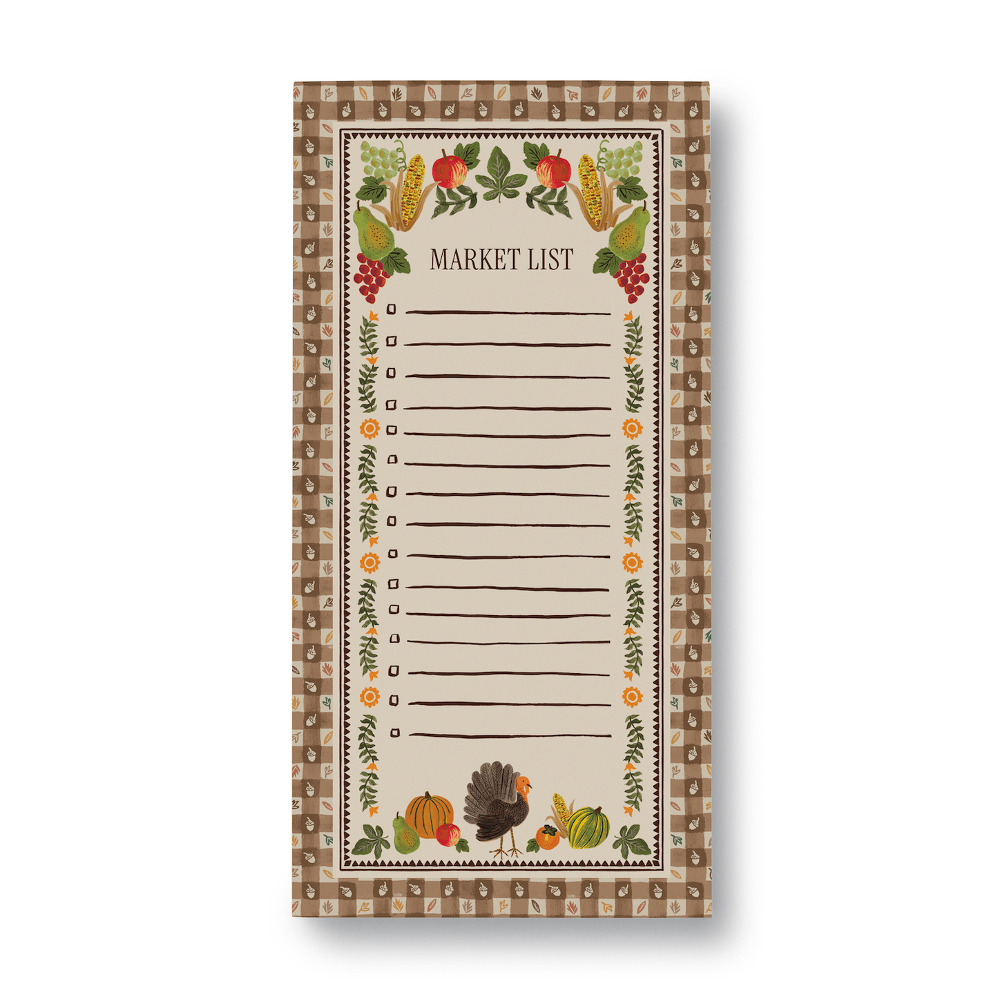 Harvest Gingham Market Pad (Pre-Order: Ships Sept) - Curated Home Decor