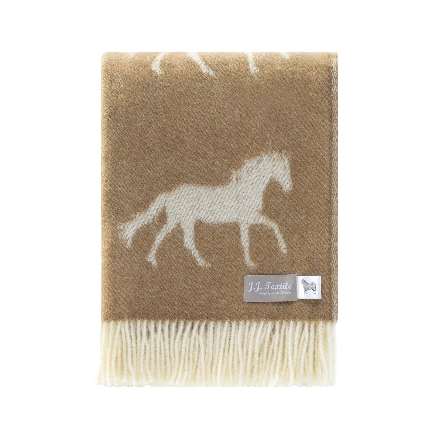 
                  
                    Brown Horse Wool Throw - Curated Home Decor
                  
                