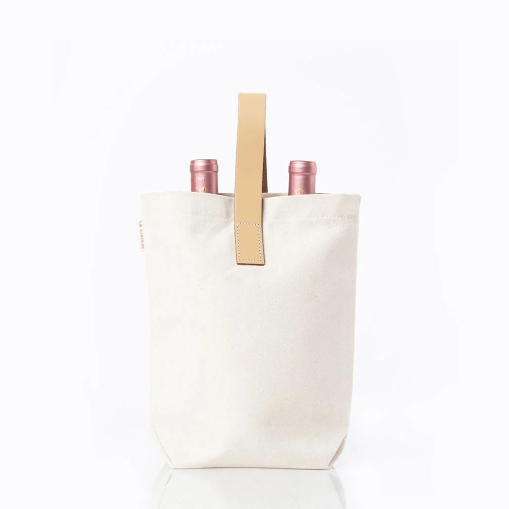 Two Bottle Wine Carrier - Curated Home Decor