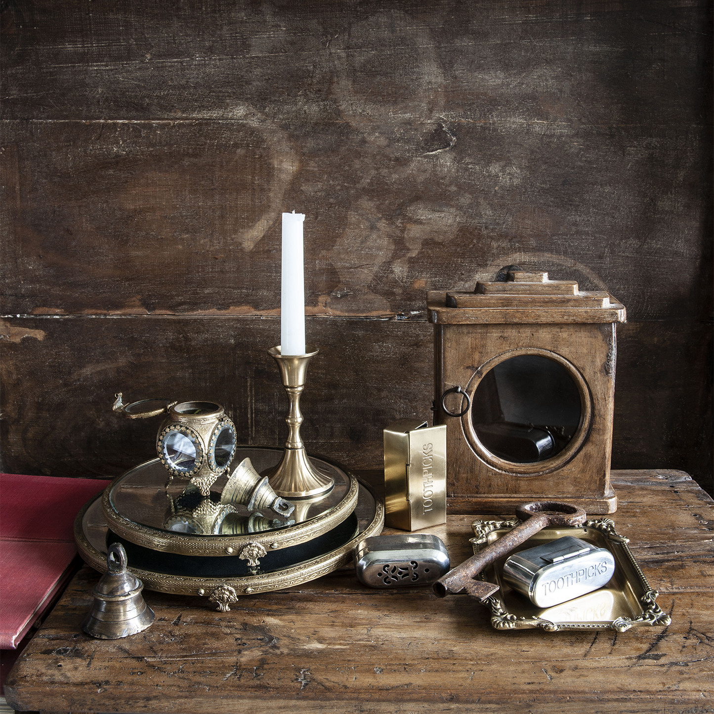 Brass Victorian Tray - Curated Home Decor
