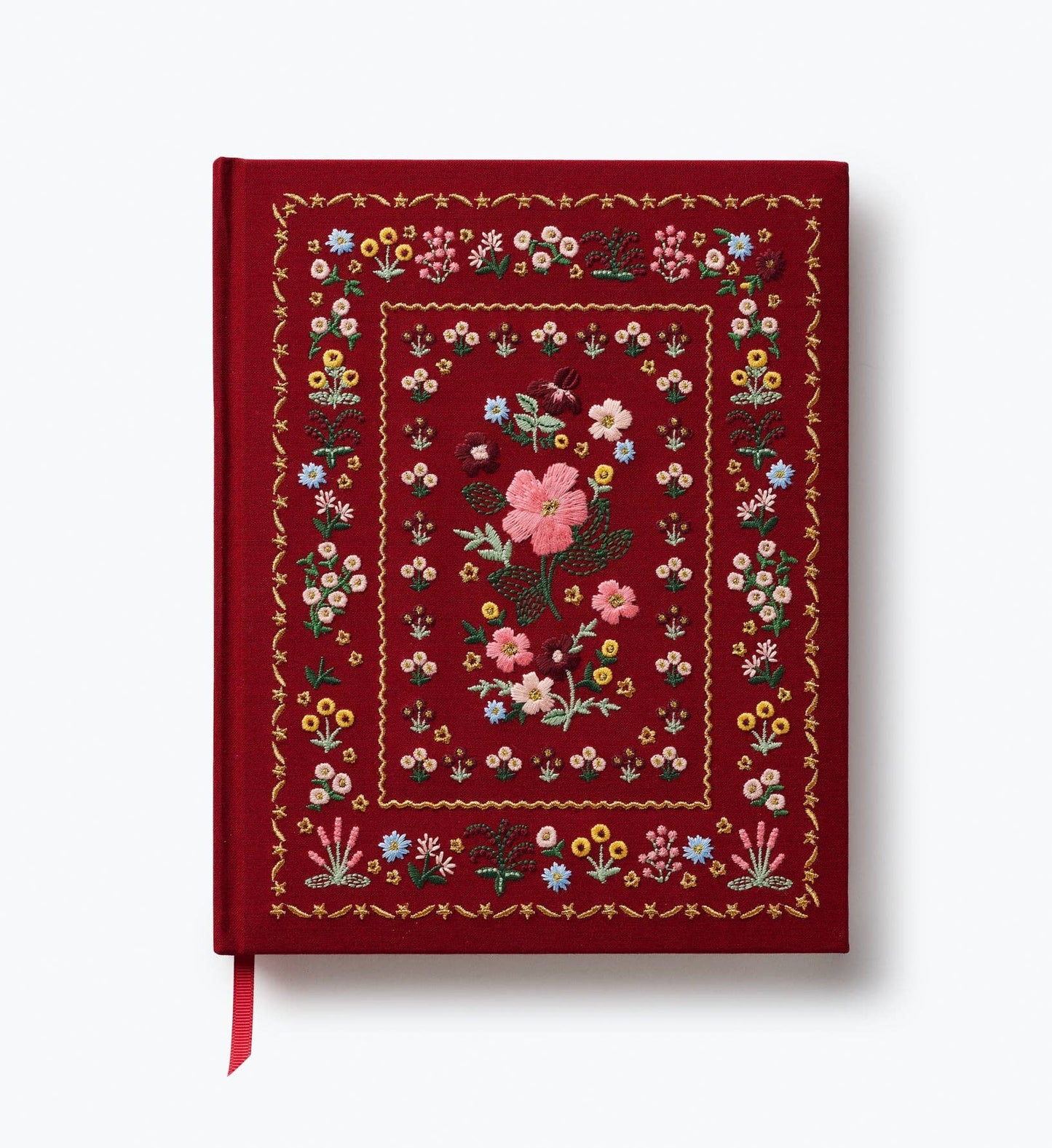 Gemma Embroidered Sketchbook - Curated Home Decor