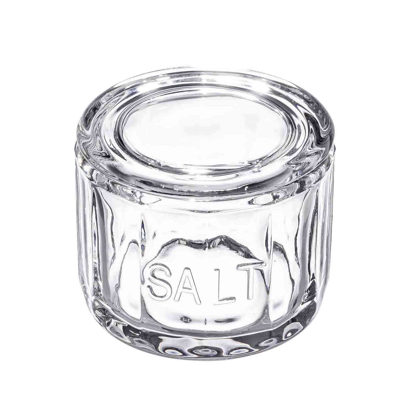 Glass Salt Cellar with Lid - Curated Home Decor