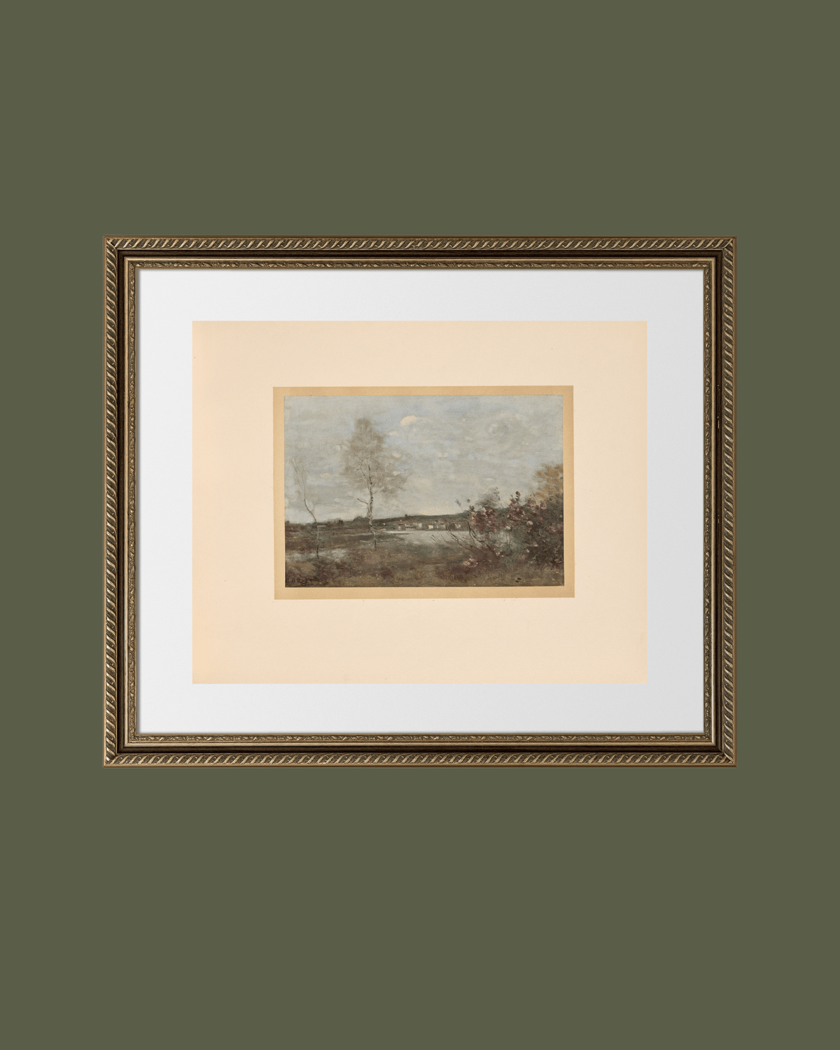 
                  
                    French Landscape I Antique Art Print: 8x10 - Curated Home Decor
                  
                