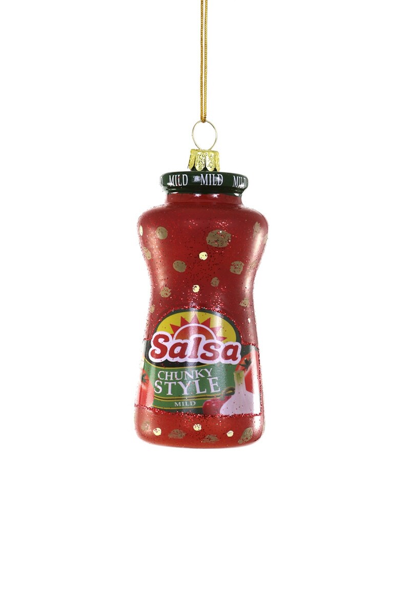 Salsa Ornament- Chunky Mild - Curated Home Decor