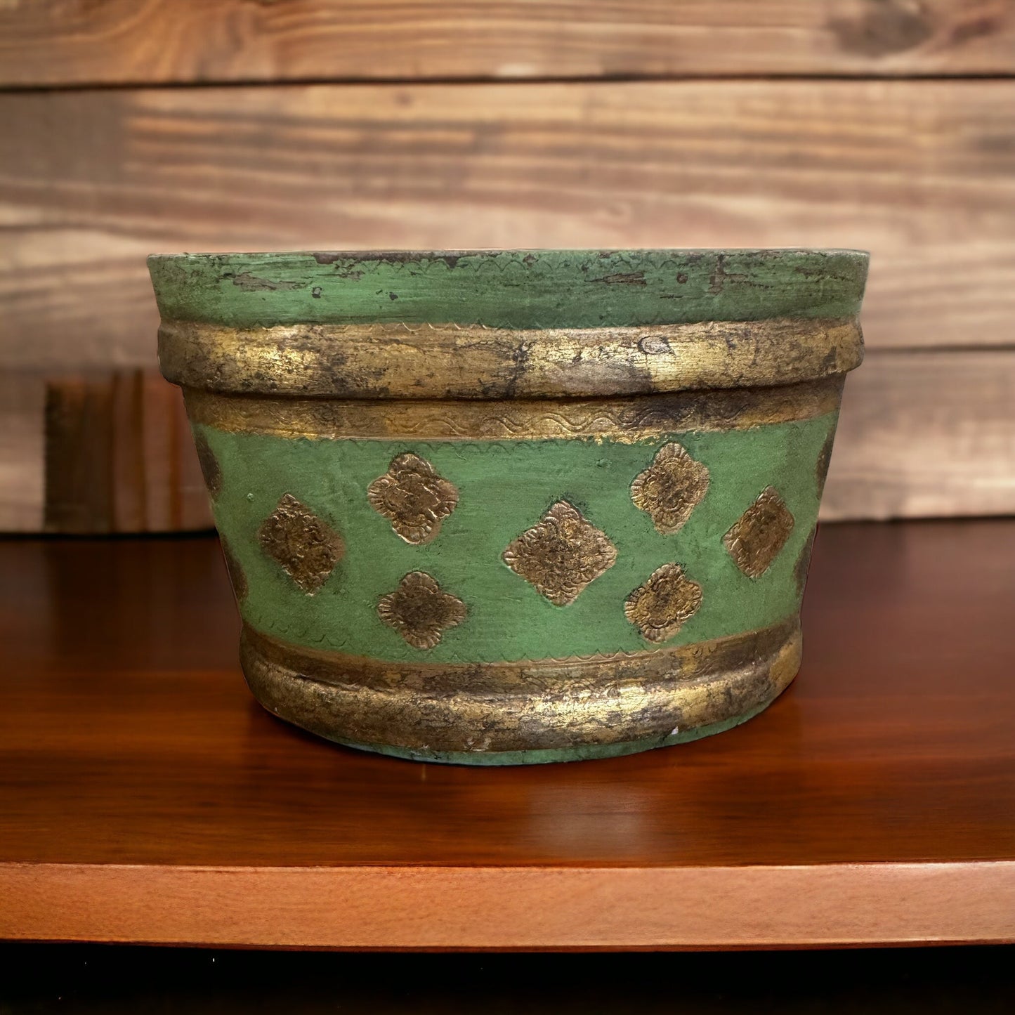 Green Florentine Planter Cody Foster & Co - Curated Home Decor