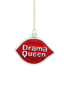 Drama Queen Ornament - Curated Home Decor