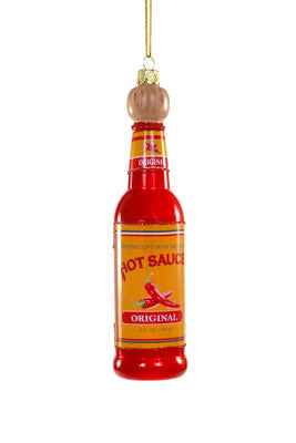 Hot Sauce Ornament - Curated Home Decor