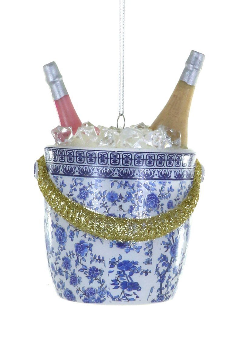 Chinoiserie Champagne Bucket Ornament – Cody Foster & Co - Curated Home Decor