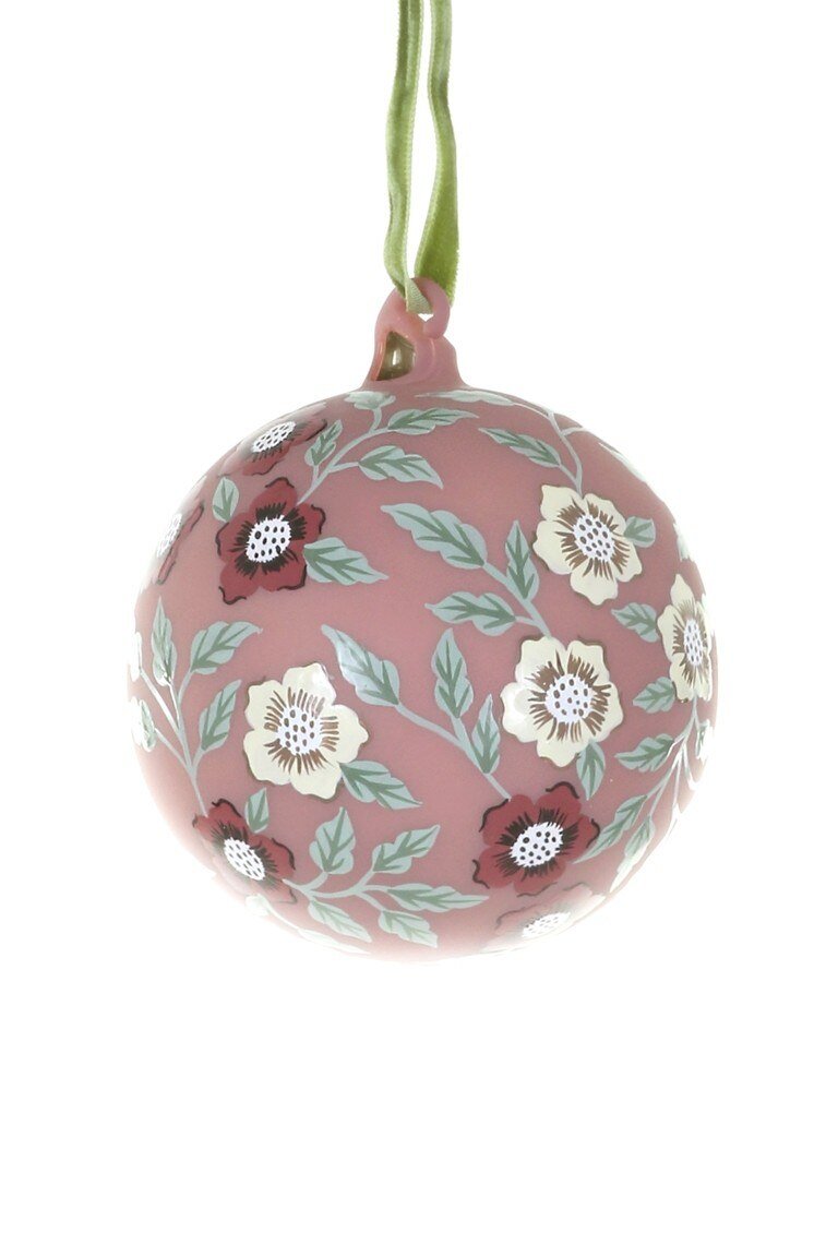 Cottage Floral Bauble- Pink – Cody Foster & Co - Curated Home Decor