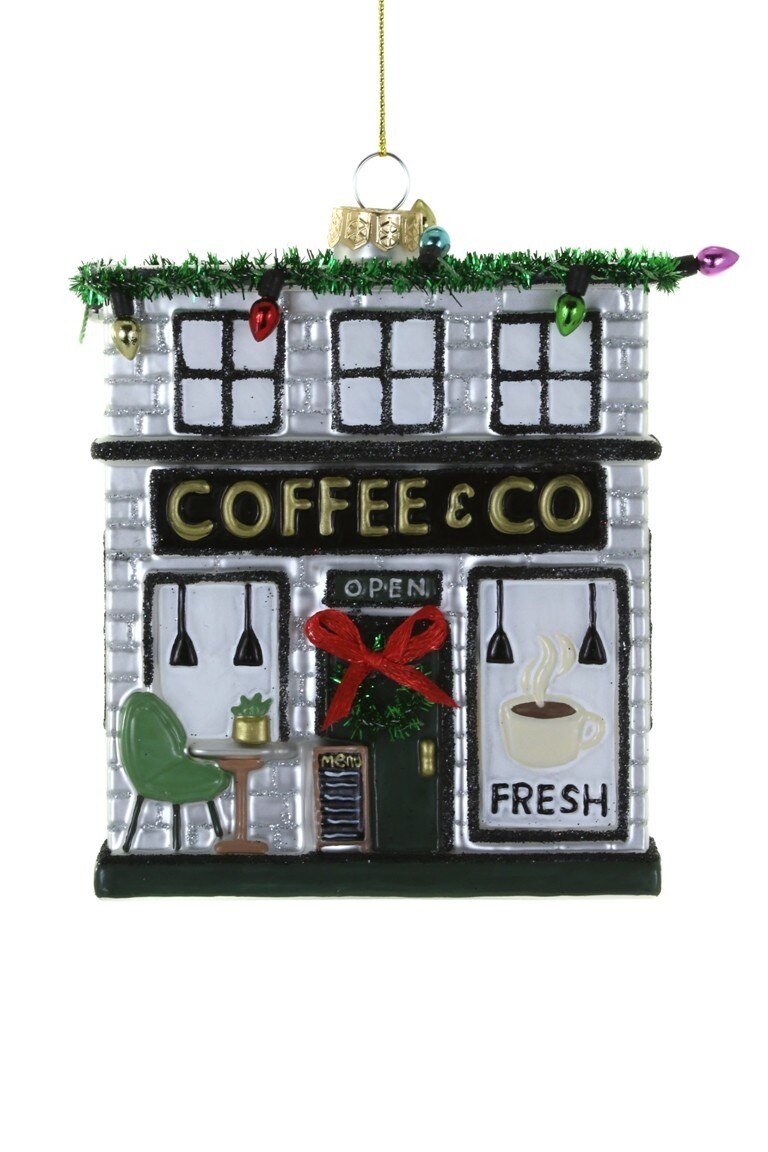 Coffee Shop Ornament – Cody Foster & Co - Curated Home Decor