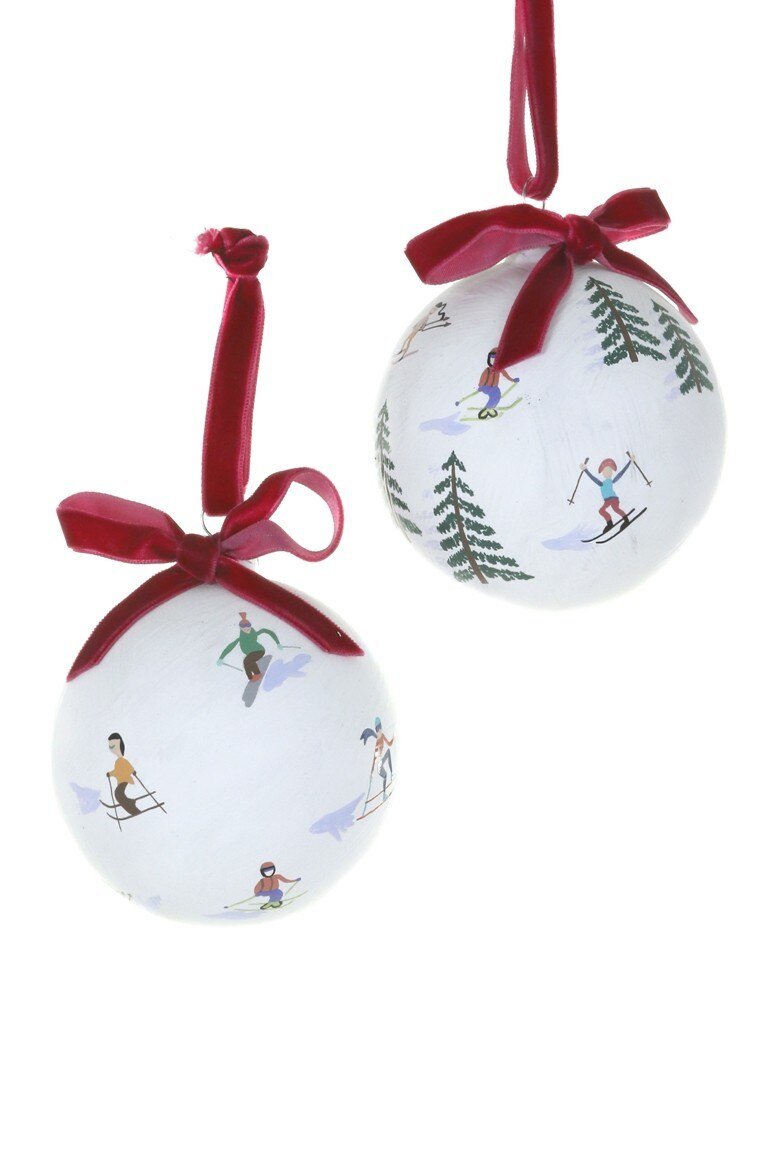 Downhill Skier Bauble — Assorted Styles – Cody Foster & Co - Curated Home Decor