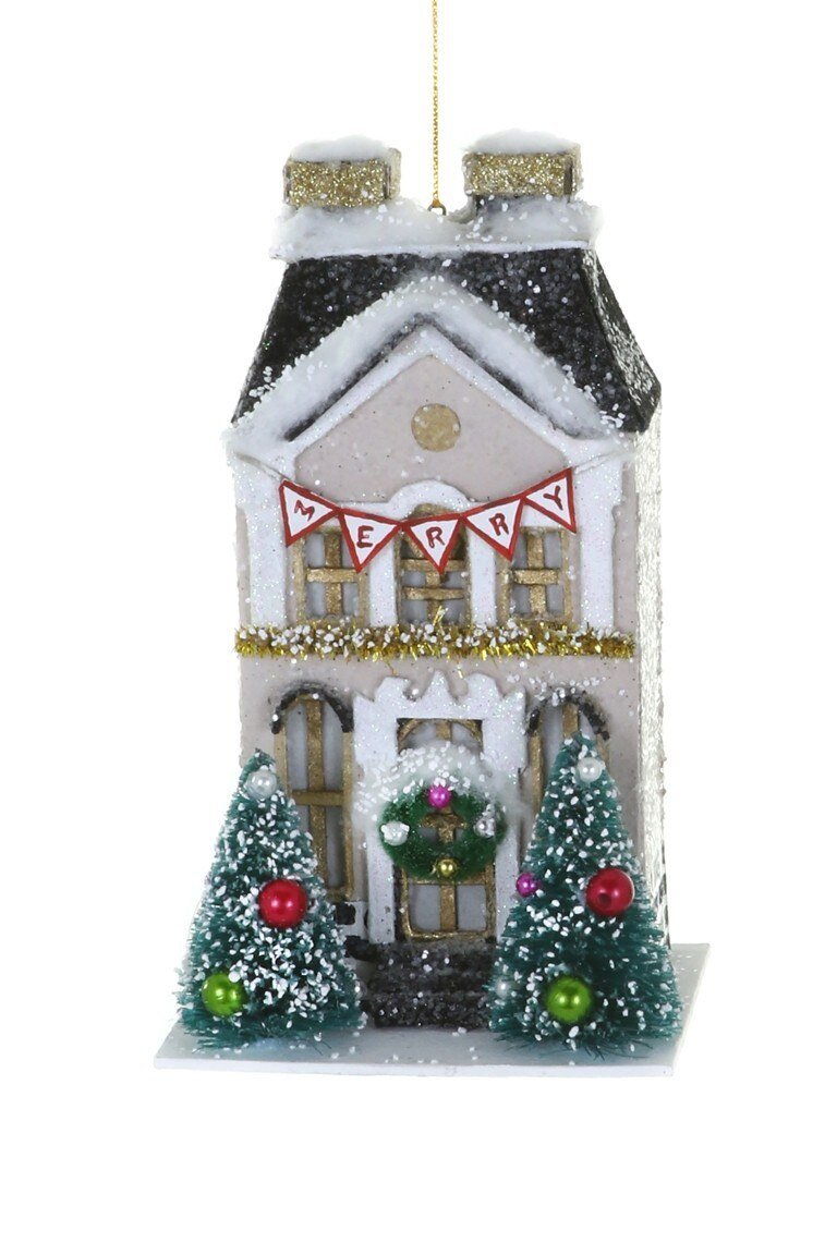 Vintage House Ornament in Pink – Cody Foster & Co - Curated Home Decor