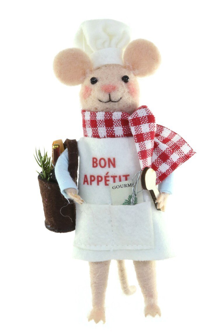 Foodie Mouse Ornament – Cody Foster & Co - Curated Home Decor