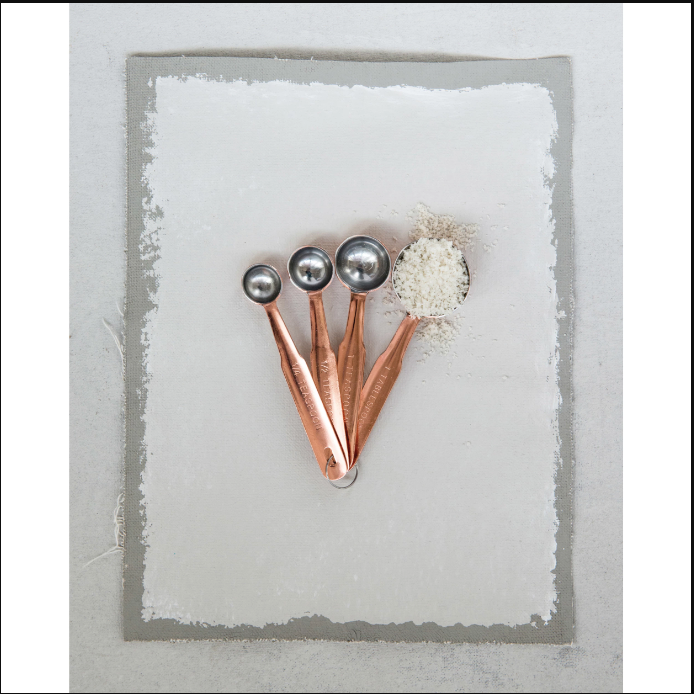 Copper Finished Stainless Steel Measuring Spoons, Set of 4 - Curated Home Decor