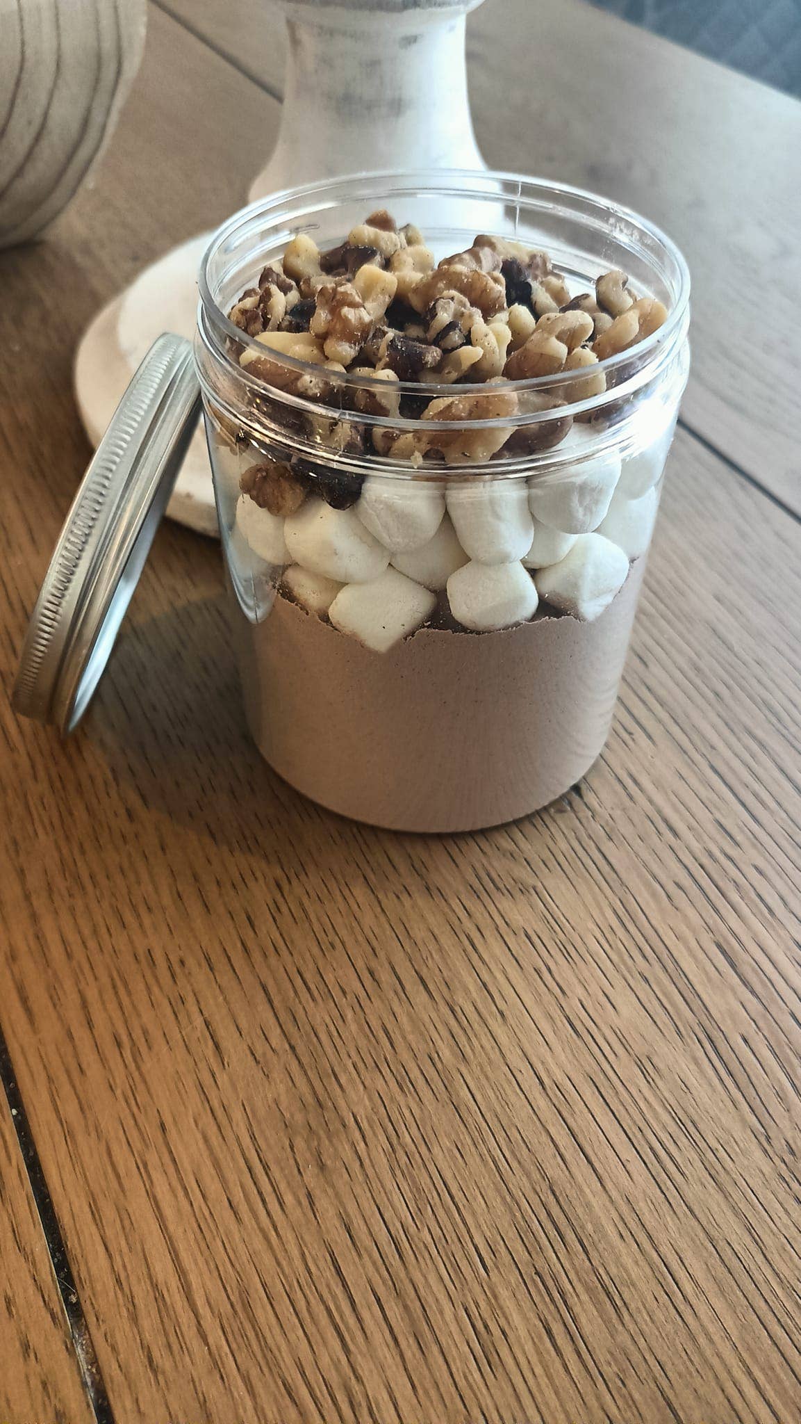 Rocky Road DIY Brownie Mix in a Jar - Curated Home Decor