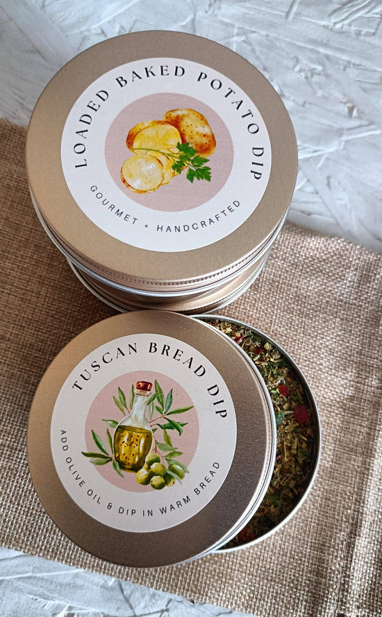 Gourmet Dip Mixes - Tins - Curated Home Decor