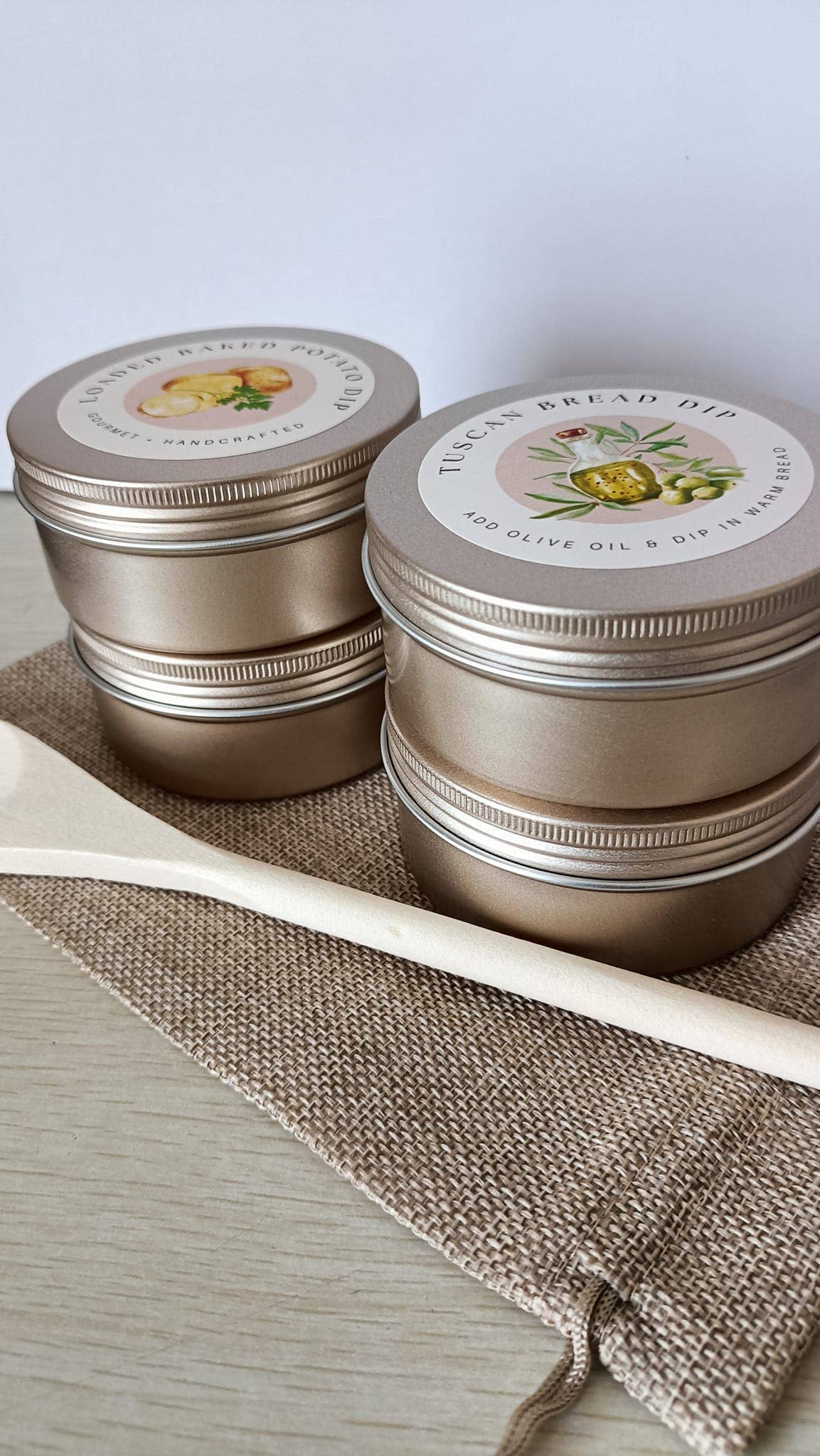 Gourmet Dip Mixes - Tins - Curated Home Decor