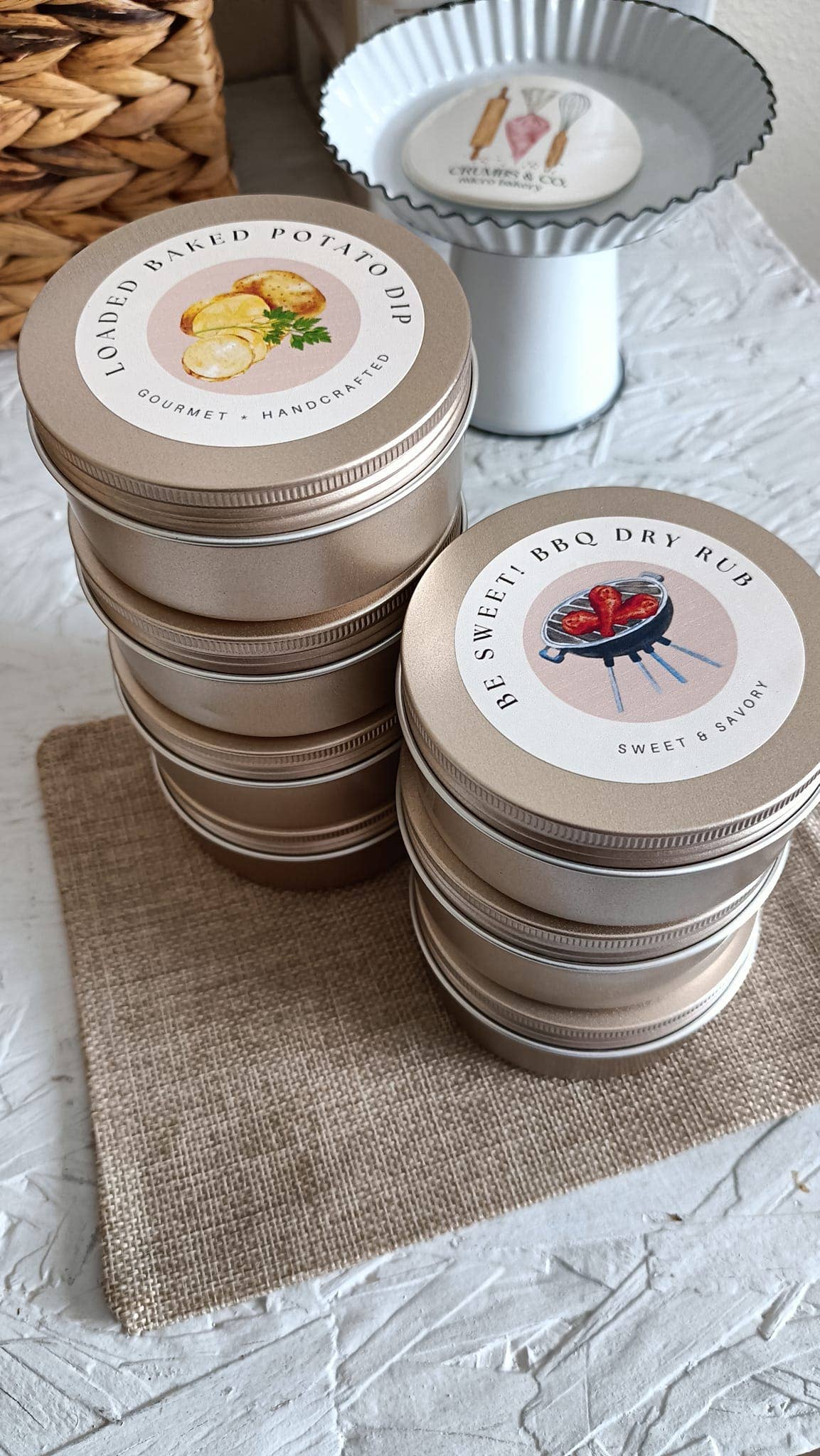 Gourmet Dip Mixes - Tins - Curated Home Decor