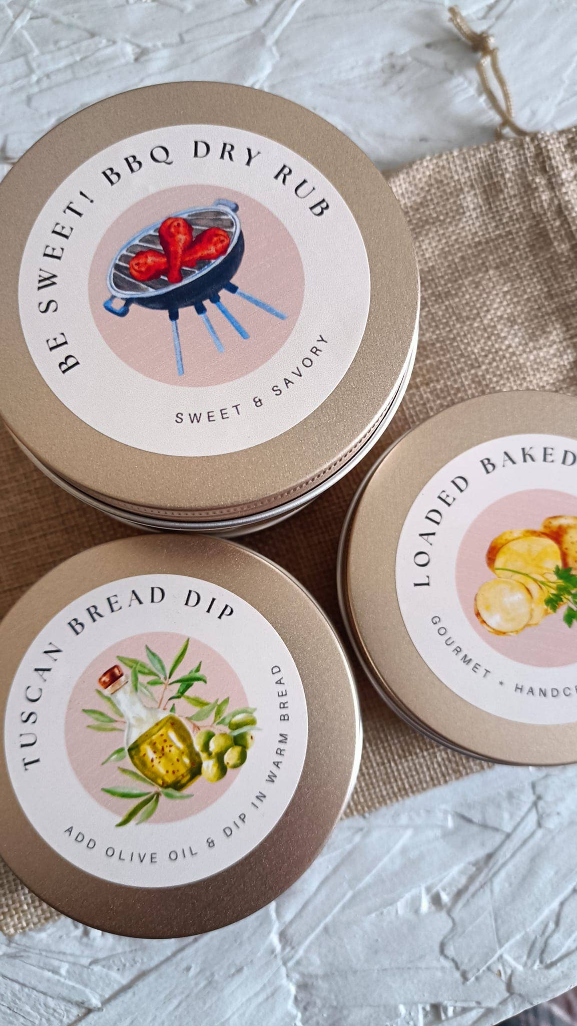 Gourmet Dip Mixes - Tins - Curated Home Decor