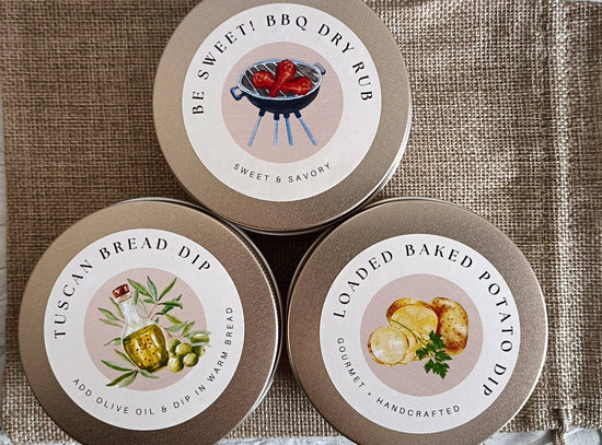 Gourmet Dip Mixes - Tins - Curated Home Decor