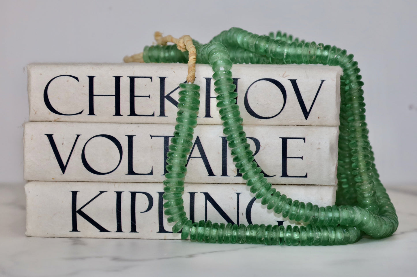 Recycled African disc beads necklace - Curated Home Decor