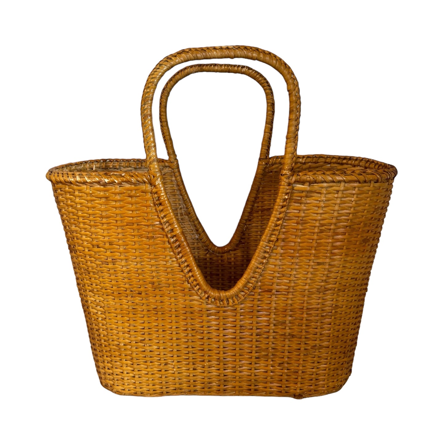 Vintage Woven Purse - Curated Home Decor