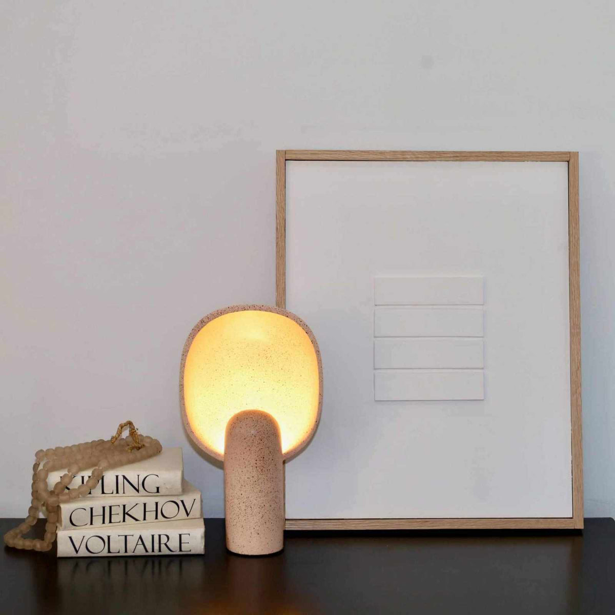 Abstract Art Table Lamp - Curated Home Decor