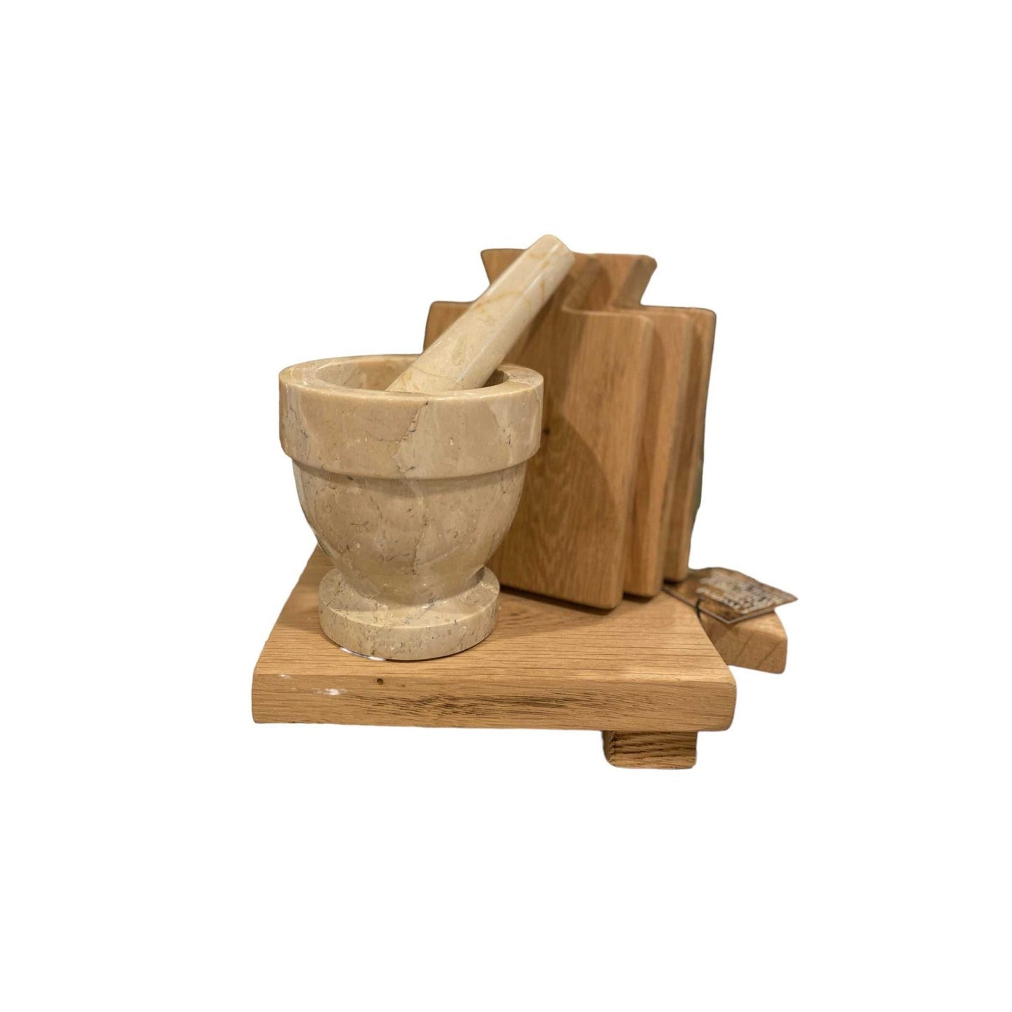 
                  
                    Stone Mortar and Pestle - Curated Home Decor
                  
                